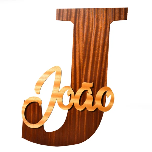 Quadro com Nome e Inicial