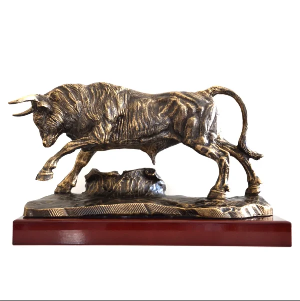 Troféu Touro Dourado Cabeça Humilhada