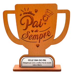 Bibelot Taça Champions League Melhor Pai de Sempre