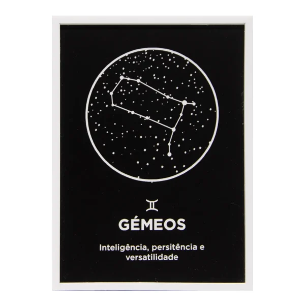 Moldura Signo "Gémeos"