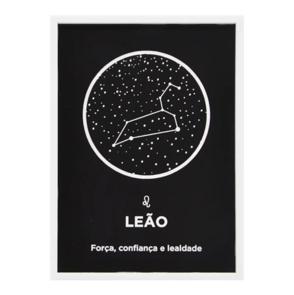 Moldura Signo "Leão"