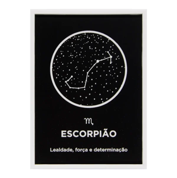 Moldura Signo "Escorpião"