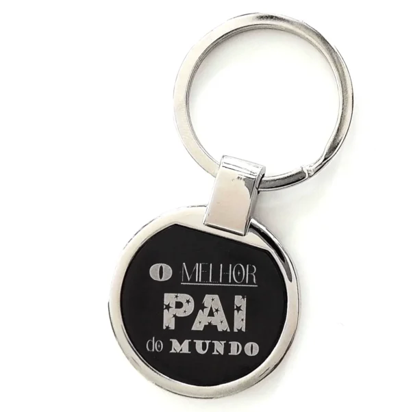 PR719 Porta-Chaves "O Melhor Pai do Mundo"