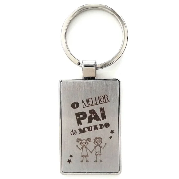 Porta-Chaves "O Melhor Pai do Mundo" Crianças