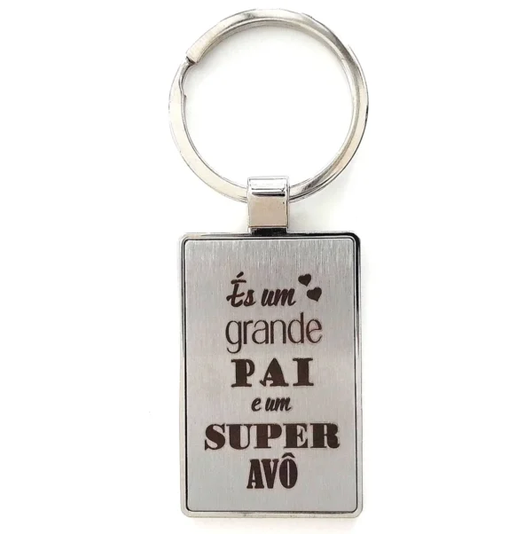 PR721 Porta-Chaves "Um Grande Pai/Super Avô"