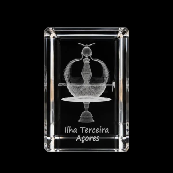 Paralelepípedo Cristal CR40 - Coroa - Terceira