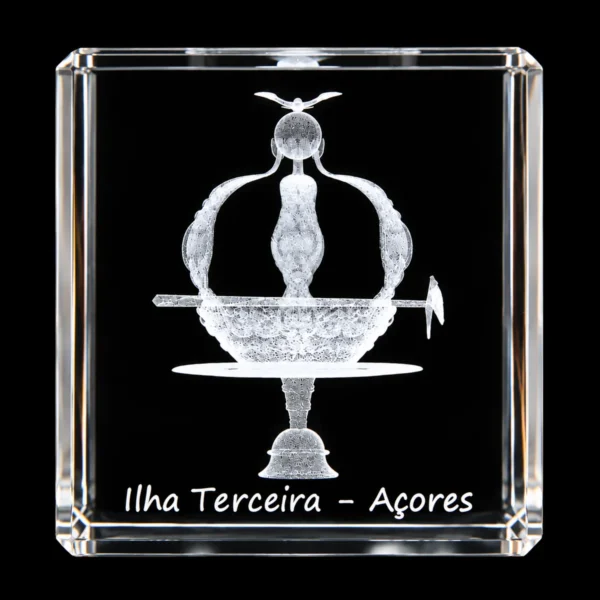 Cubo Cristal CR19 - Coroa - Terceira