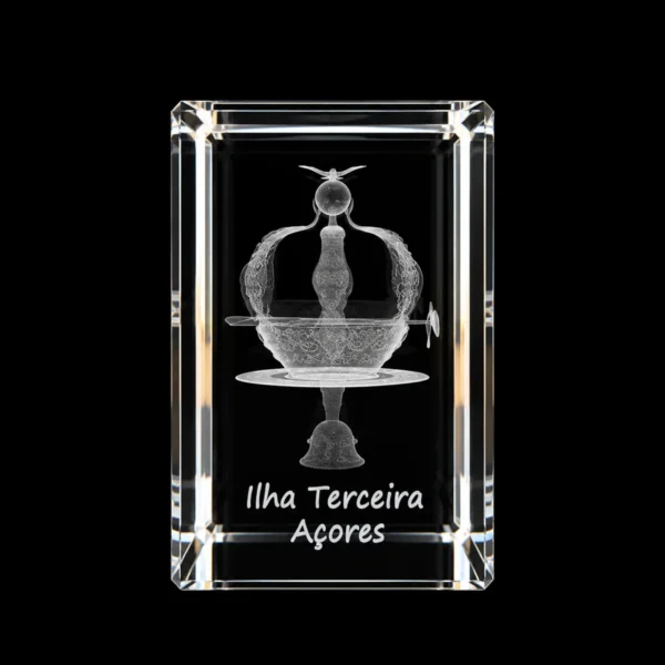 Paralelepípedo Cristal CR17 - Coroa - Terceira