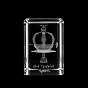 Paralelepípedo Cristal  C1-Coroa - Terceira