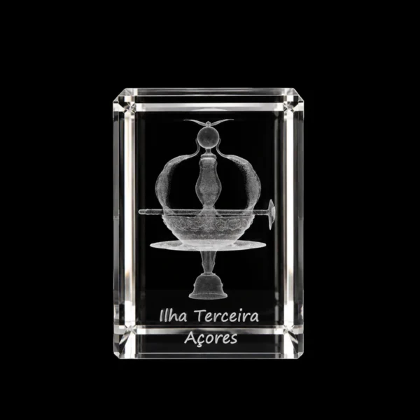 Paralelepípedo Cristal  C1-Coroa - Terceira