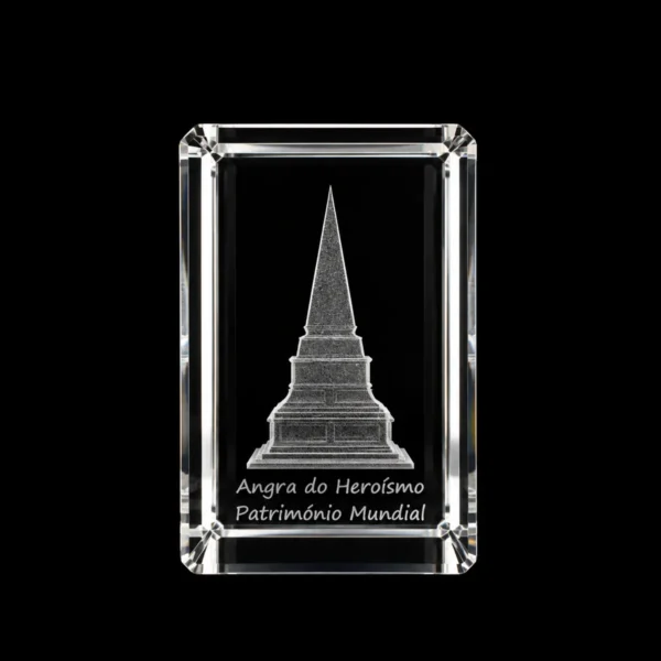 CR039 Paralelepípedo Cristal C1-Memória - Terceira