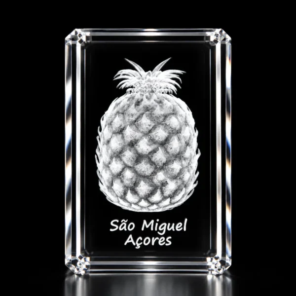 CR069 Paralelepípedo Cristal CR40 - Ananás