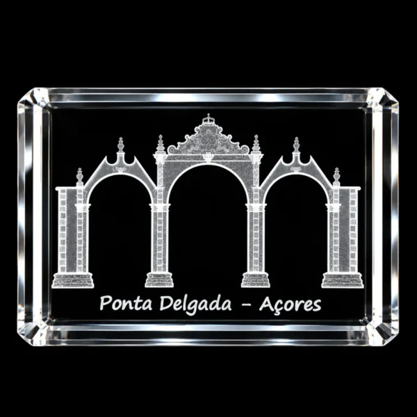 CR072 Paralelepípedo Cristal 603535 - Portas Cidade