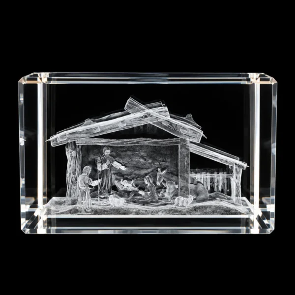 Paralelepípedo Cristal CR6 - Presépio 3D