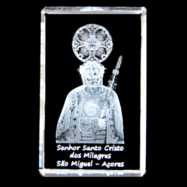CR102_2 Paralelepípedo Cristal CR40-Santo Cristo Milagres