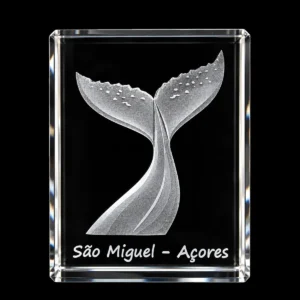 Paralelepípedo Cristal 554530- Cauda Baleia - S.Miguel
