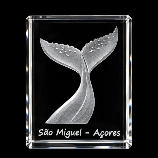 Paralelepípedo Cristal 554530- Cauda Baleia - S.Miguel