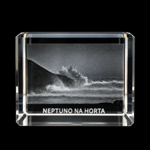Paralelepípedo Cristal 554530 - Neptuno na Horta