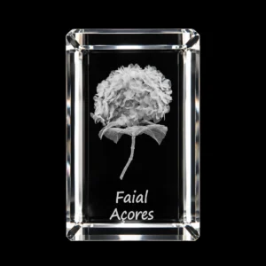 Paralelepípedo Cristal CR17 - Hortênsia - Faial