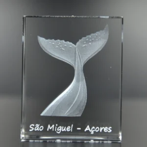 Paralelepípedo Cristal CR40 - Cauda Baleia - S.Miguel