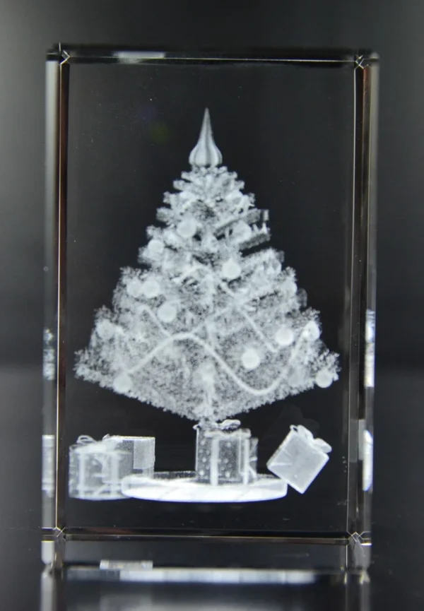 DSC_8600_5 Paralelepípedo Cristal CR17 Árvore Natal 3D