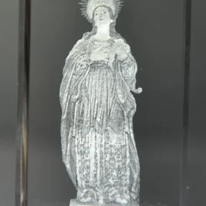 Paralelepípedo Cristal 603535 -  Santa Maria Madalena