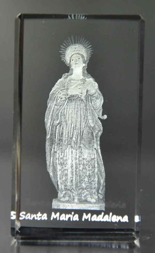 Paralelepípedo Cristal CR6 -  Santa Maria Madalena