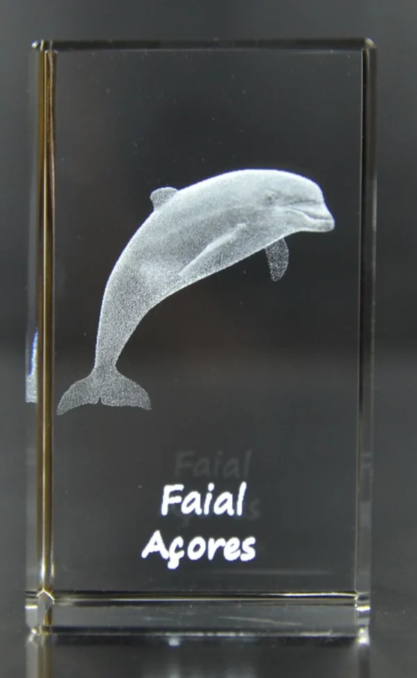 Paralelepípedo Cristal 706040 Golfinho - Faial