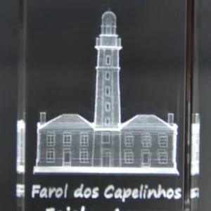 Paralelepípedo Cristal CR6 - Farol Capelinhos
