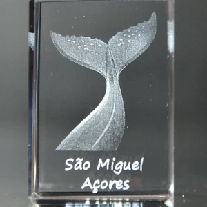 Paralelepípedo Cristal CR17 -  Cauda Baleia - S.Miguel
