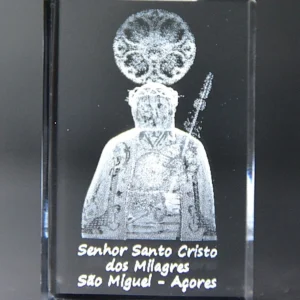 Paralelepípedo Cristal CR17-Santo Cristo Milagres