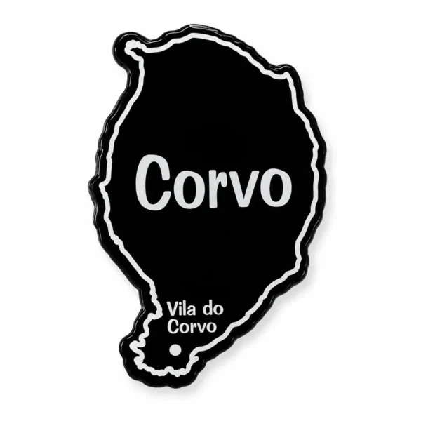 Iman Vitri Mapa Ilha Corvo  - Ilha Preta