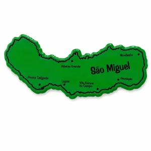 Iman Vitri Mapa Ilha S. Miguel - Ilha Verde