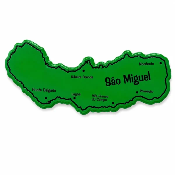 Iman Vitri Mapa Ilha S. Miguel - Ilha Verde