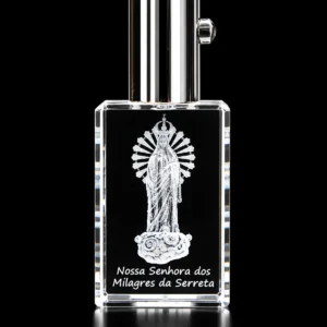 Porta-Chaves Cristal c/LED Sra.Milagres