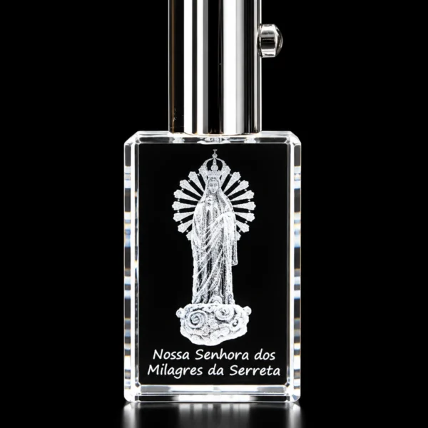 PCR010 Porta-Chaves Cristal c/LED Sra.Milagres