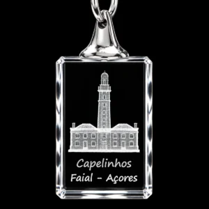 Porta-chaves s/Led Farol Capelinhos- Faial