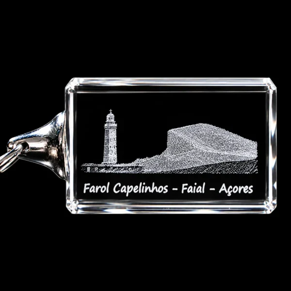 Porta-Chaves s/Led Farol e Vulcão 2D